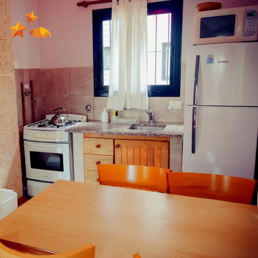 Cocina equipada del apart